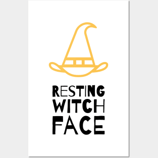 Resting Witch Face Posters and Art